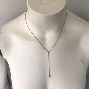 Simply stunning delicate rose gold necklace
